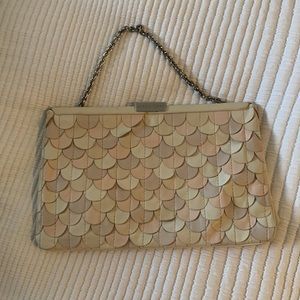 Marc Jacob’s scallop leather clutch